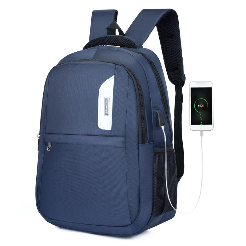 

Вместительный рюкзак для мужчин и женщин, школьный ранец для подростков, простая Спортивная уличная сумка с USB-зарядкой