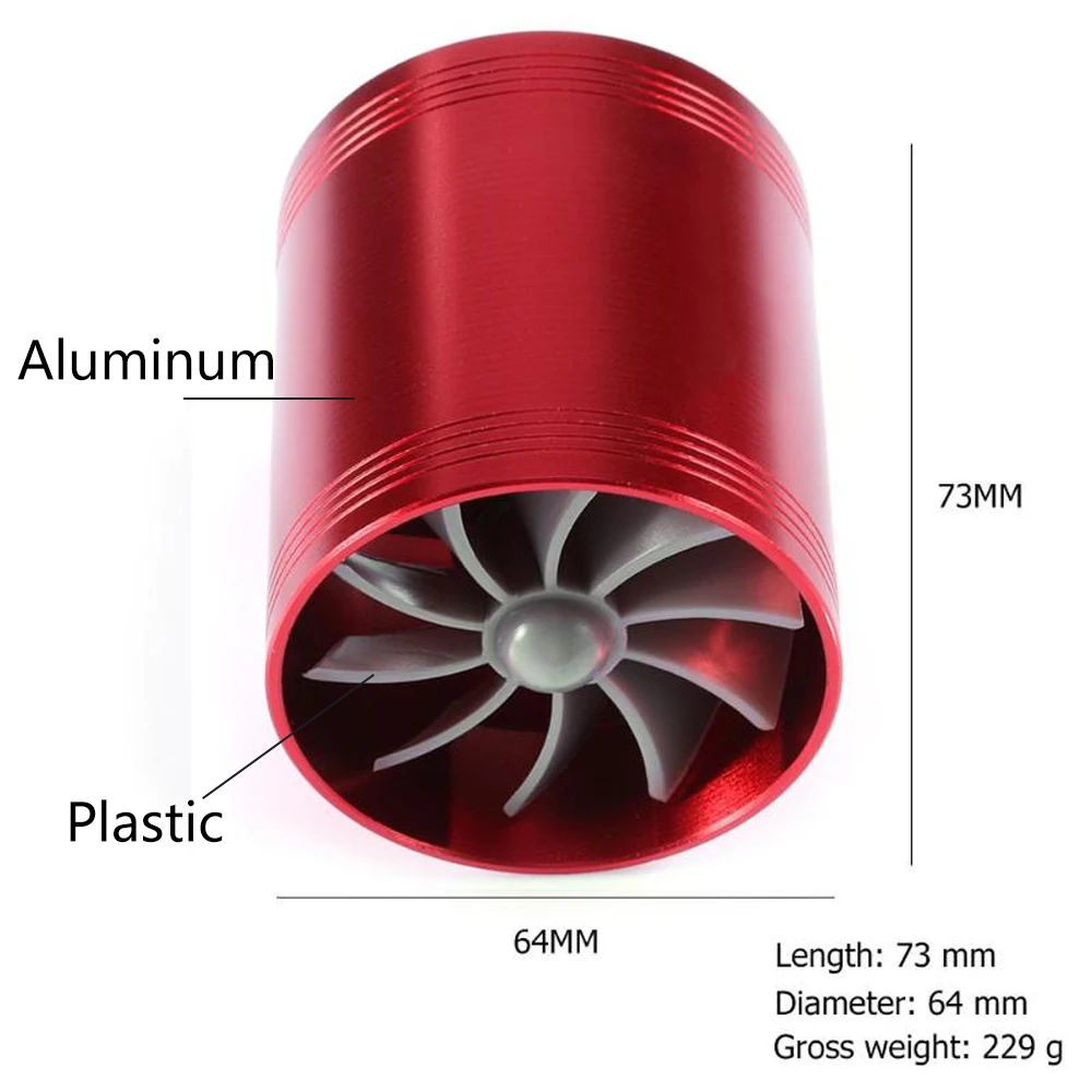 Турбина для автомобиля супер зарядное устройство двойной воздушный фильтр