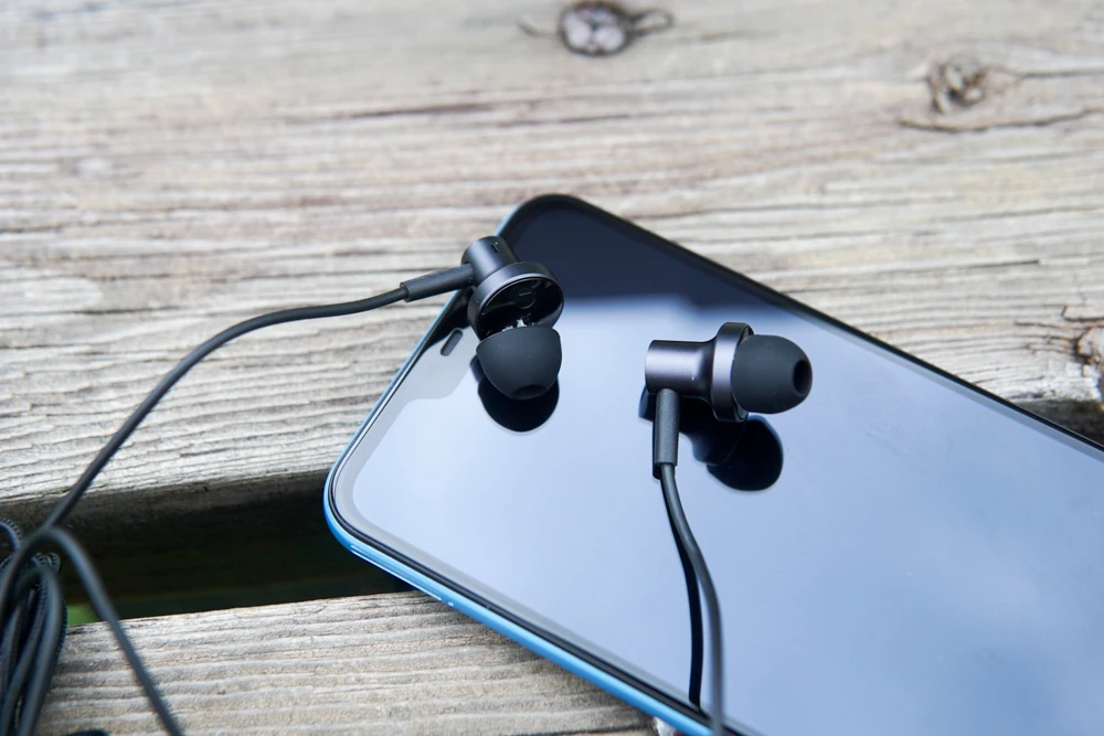 Xiao mi Original Hybrid Pro 2 Наушники mi In-Ear наушники 2 с двумя драйверами гибридная технология проводное управление с mi c QTEJ03JY