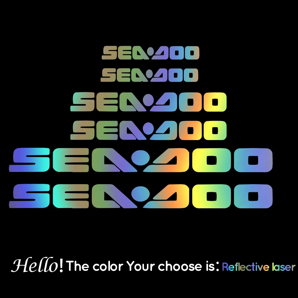 

For 1set 6pcs Brp Sea-doo Racing Sticker