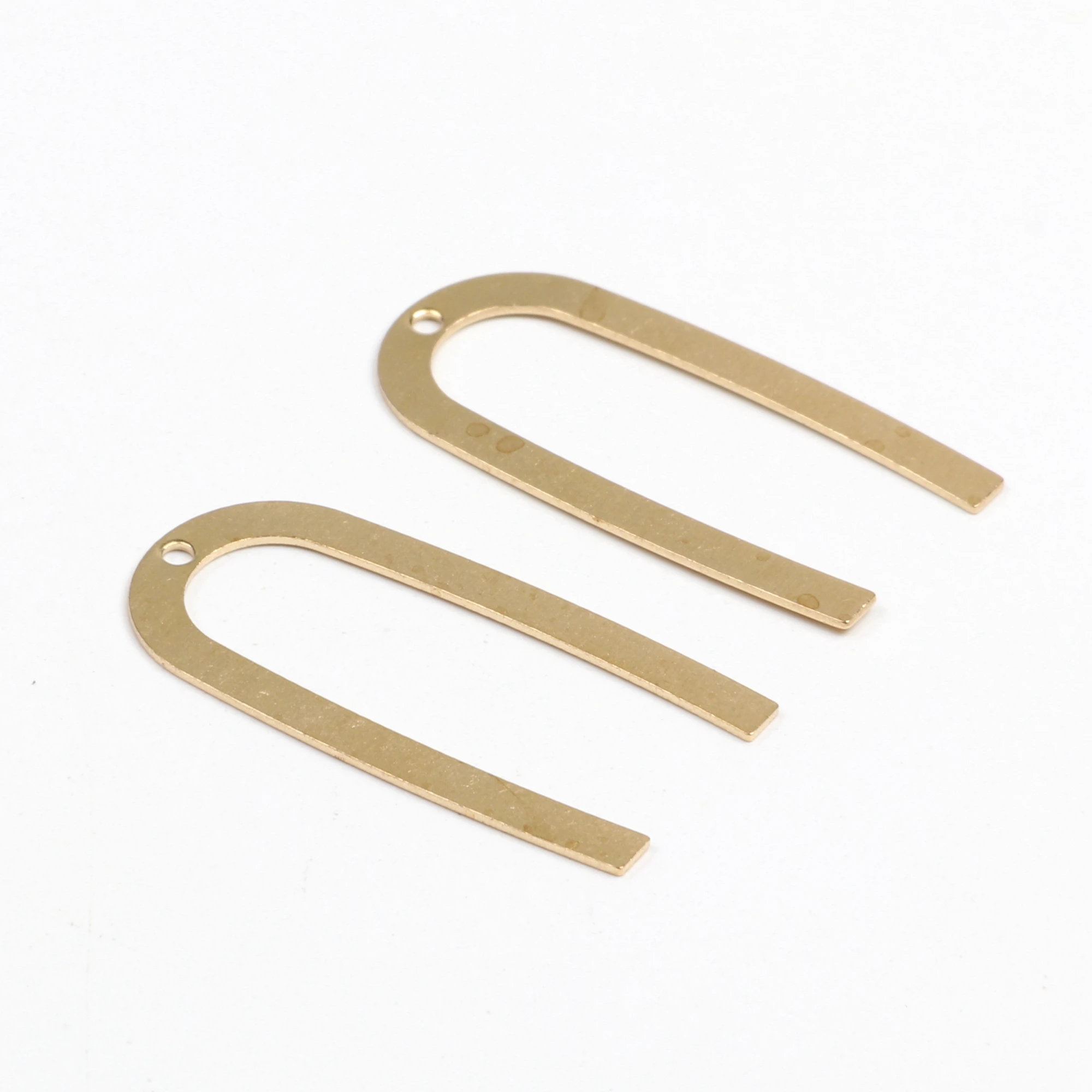 Медные геометрические подвески фурнитура для сережек u-образная подвеска медная