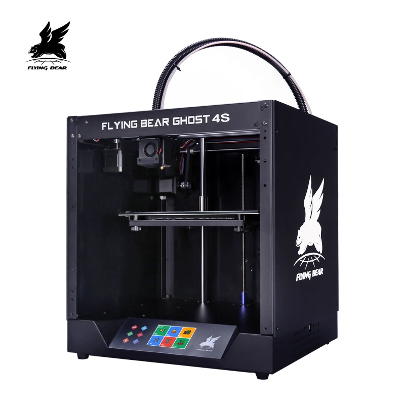 Flyingbear-Ghost4S 3d принтер Полный металлический каркас высокая точность 3d Принтер Комплект imprimante impresora стеклянная платформа