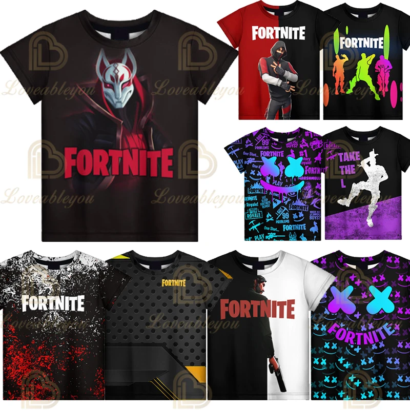 

Battle Royale Kids Boys Cartoon Summer T Shirts