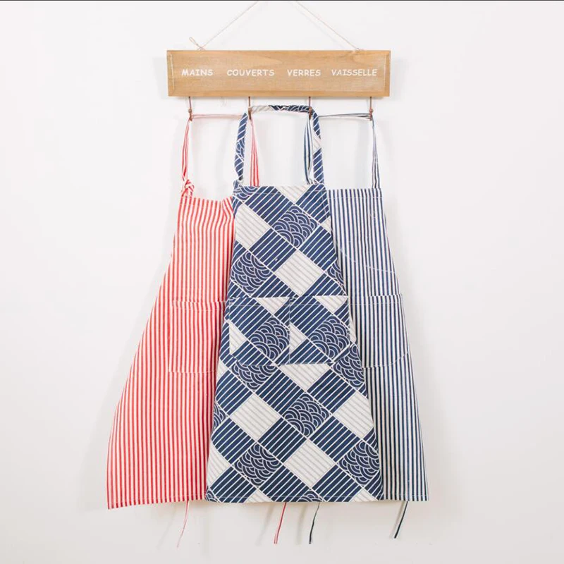 Модный мужской и женский простой Регулируемый Кухонный нагрудник для кухни