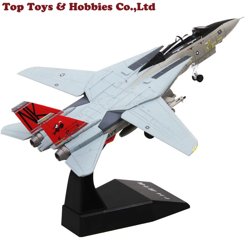 1/100 весы моделирование с трёхмерными чертёжами F 14 Tomcat литья под давлением США