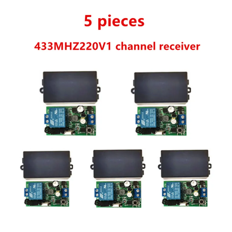 Universal sem Fio Interruptor de Controle Módulo e 433 Remoto 110 220 1ch Relé Receptor Mhz. Ev1527 rf 433 Mhz Ac.85 v