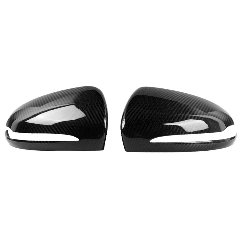 

Real Carbon Fiber Car Side Mirror Cover Rearview Mirrors Trim for 15-19 Mercedes-Benz CES-Class W205