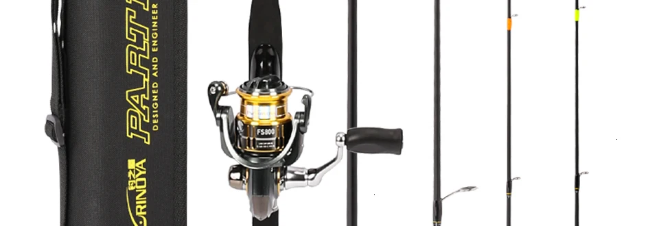 TSURINOYA PARTNER углеродная Удочка 1,89 м 2 UL Tips FUJI Ring Lure вес 2-7 г портативная спиннинговая удочка для морской рыбалки