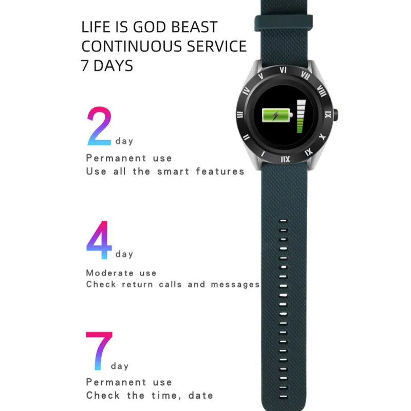 

M11 Smart Wristband Men's 1.3 Inch Large Screen Smartwatch Blood Pressure Oxygen Multifunctional Sports Watch