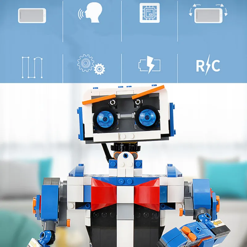 Новый Интеллектуальный программирующий робот Boost Fit Technic Idea WALL E STEM Строительные
