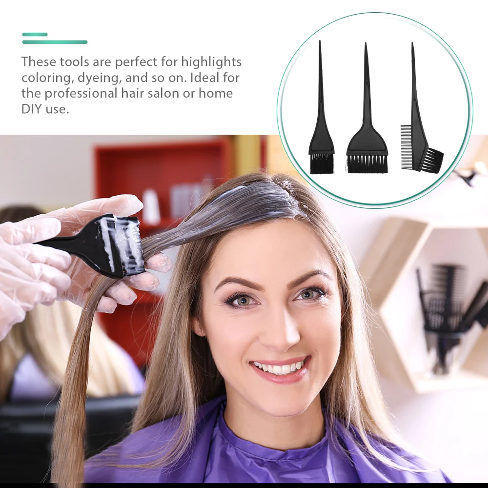 1 набор волос Набор для раскрашивания DIY салон Инструменты окрашивания краски