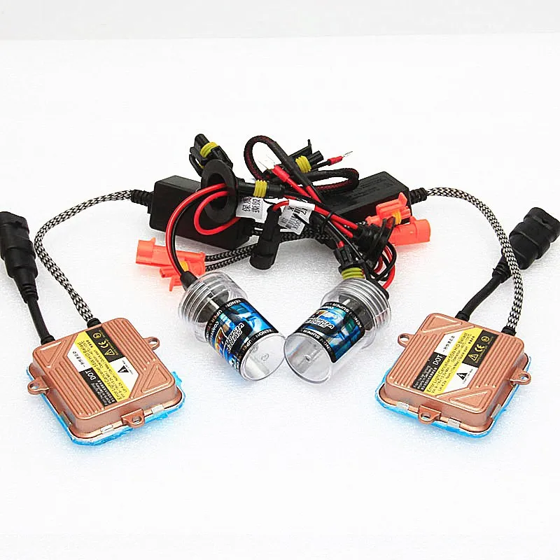 Тонкий балласт HID 9005 9006 HB3 HB4 12 В переменного тока 55 Вт ксеноновая лампа H4 H/L для фар