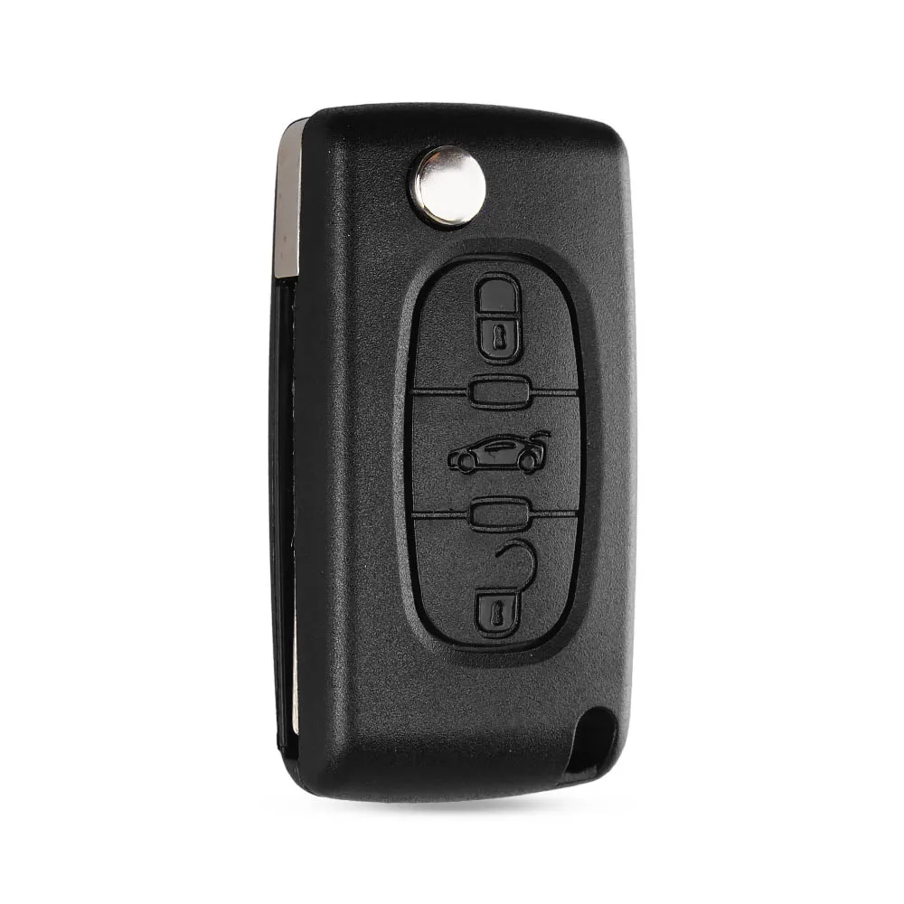 Чехол KEYYOU для peugeot 407 307 308 607 чехол пульта дистанционного управления ключа с 3