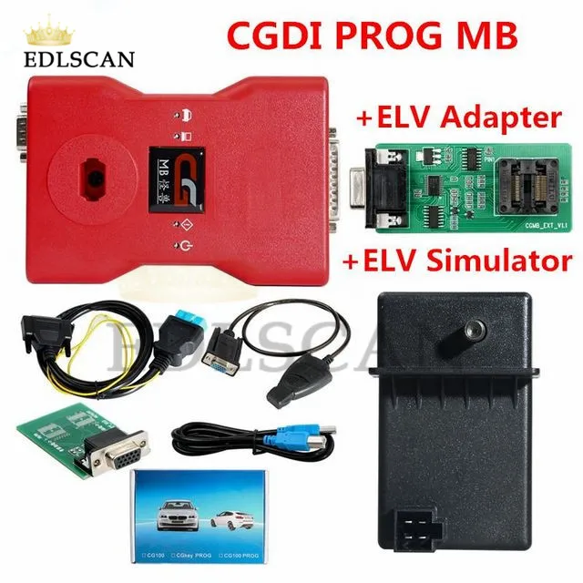 Для CGDI MB Prog Monster Поддержка всех ключей добавление ключей CGDI для автоключей обновление онлайн