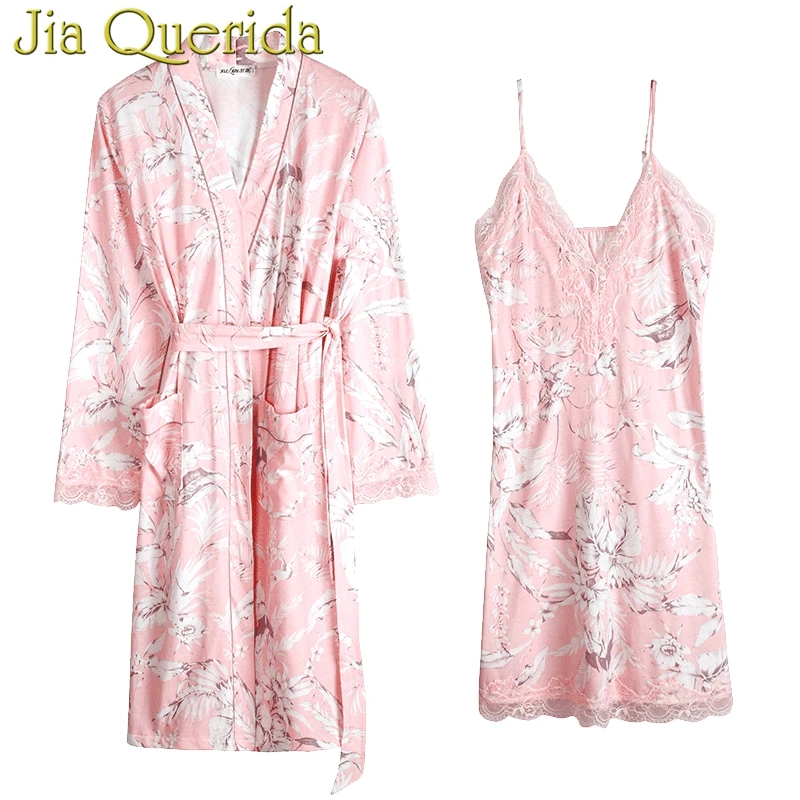 Женский халат и из 100% хлопка сексуальный кружевной с v образным вырезом кимоно