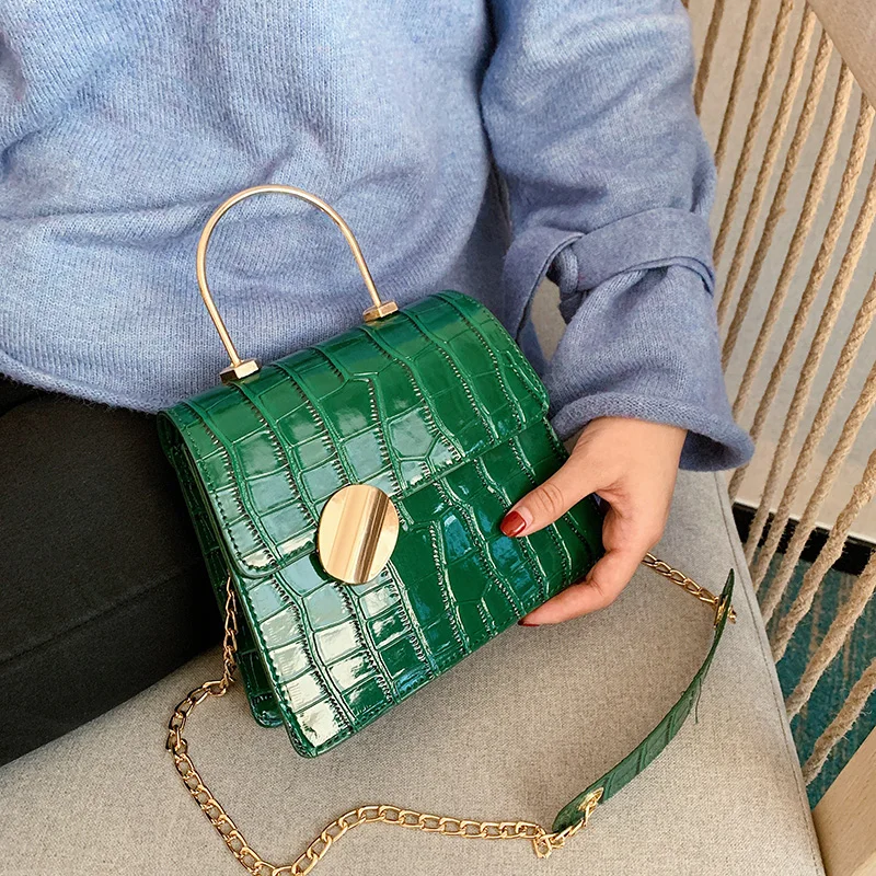 

Solid Color Small Crossbody Bags For Women 2021 PU Leather Designer Female Shoulder Messenger Bag Lady Handbags and Purses