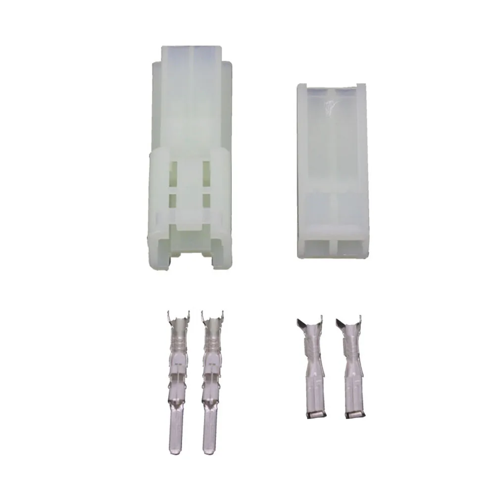 2 Pin Электронный женский мужской Автомобильный разъем авто бытовой обжимной