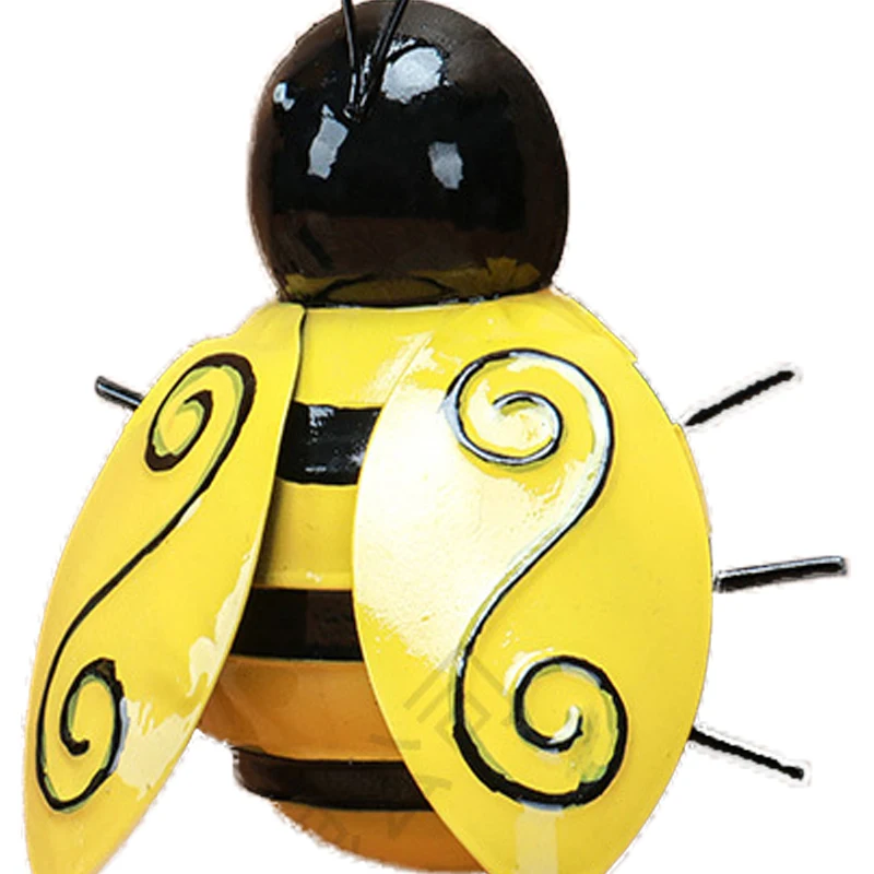 

Metal Bumble Bee Wind Chimes Decorative Good Luck Outdoor Accents Garden Patio Lawn Hanging Decoration Ornaments Gifts