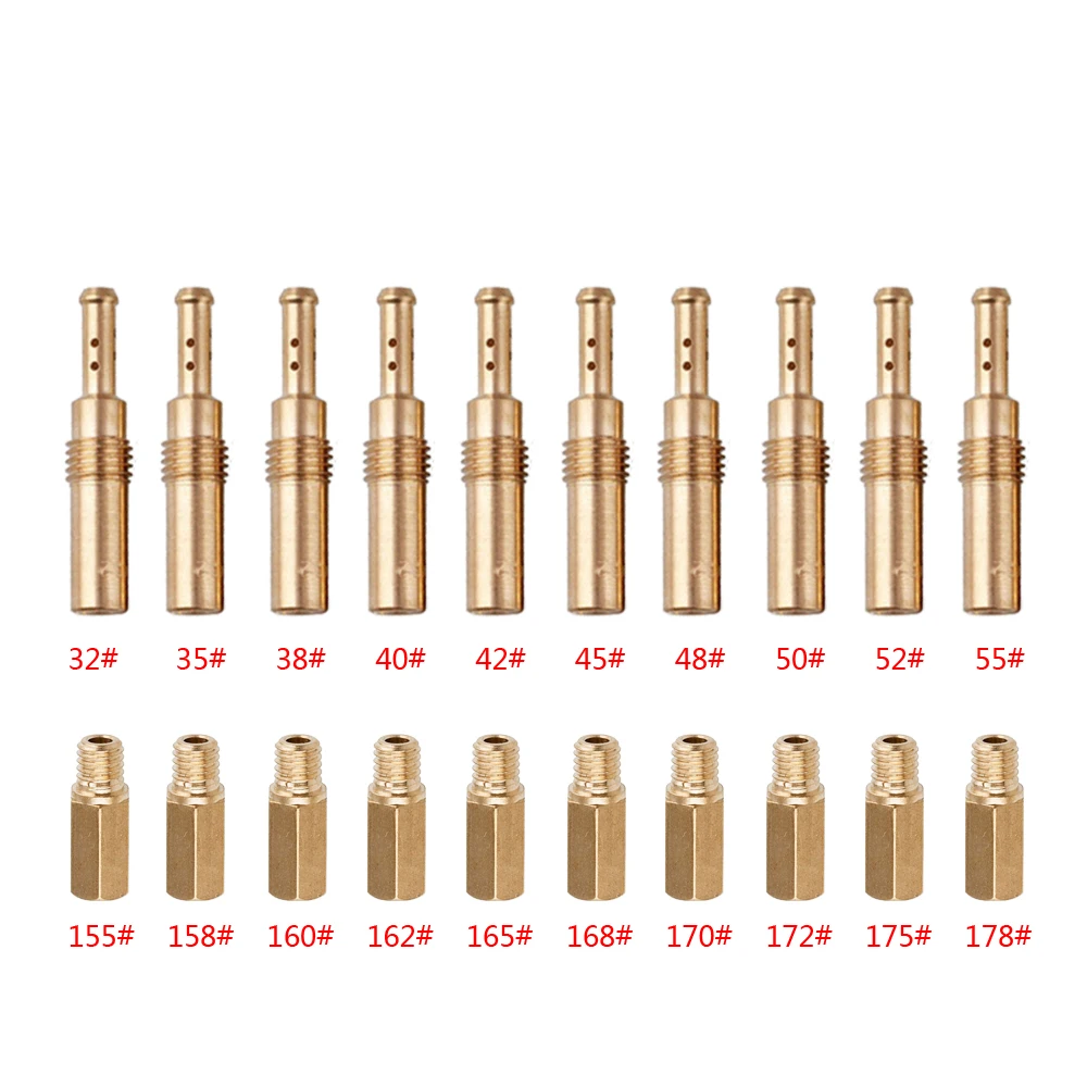 Карбюратор главный 20 шт. сменный комплект для медленного/пилотного подачи