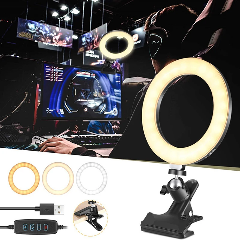 

8''LED лампа кольцевой светильник с регулируемой яркостью для селфи освещение для фотографии светильник ing для макияжа