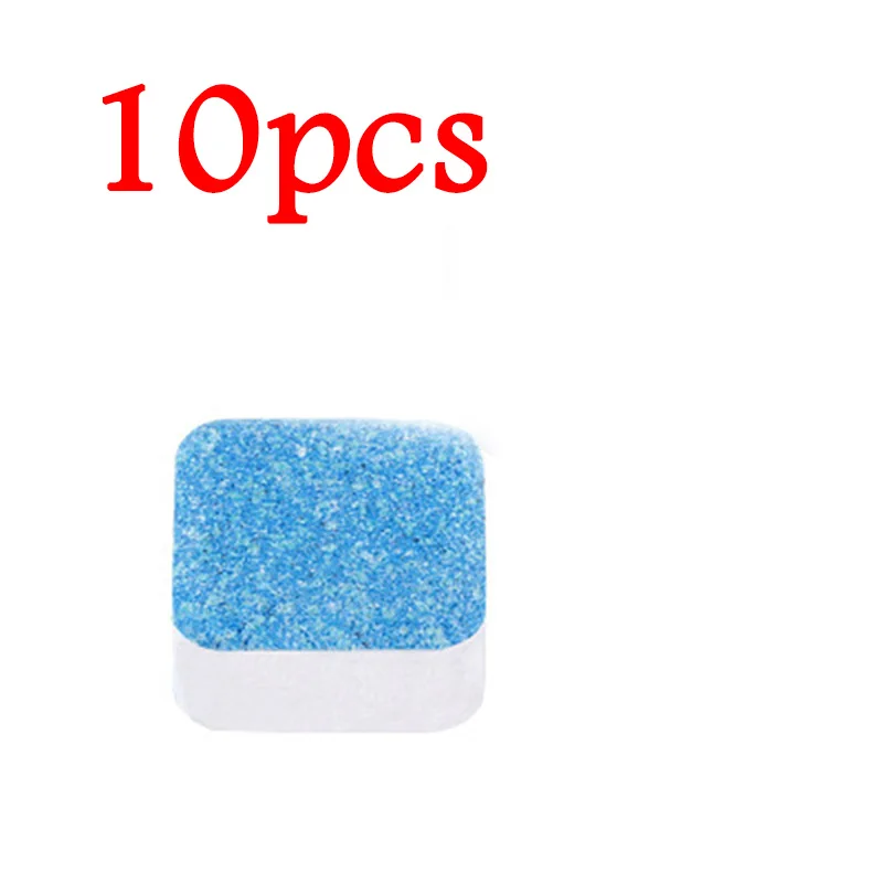10pcs 10/5/1 шт стиральной машины Кухня инструменты стиральная корыто омывателя стиральный шипучие очиститель для стиральных машин - Тип аромата: 10pcs