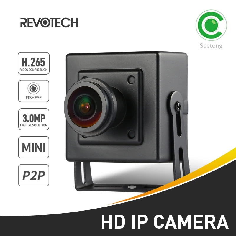 H.265 рыбий глаз HD 3MP мини Тип IP камера 1296 P/1080 P Крытый безопасности ONVIF P2P CCTV системы