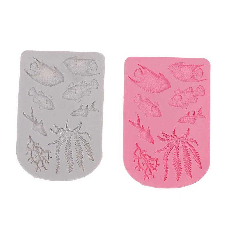 Силиконовая форма для кексов морских водорослей инструменты украшения тортов из