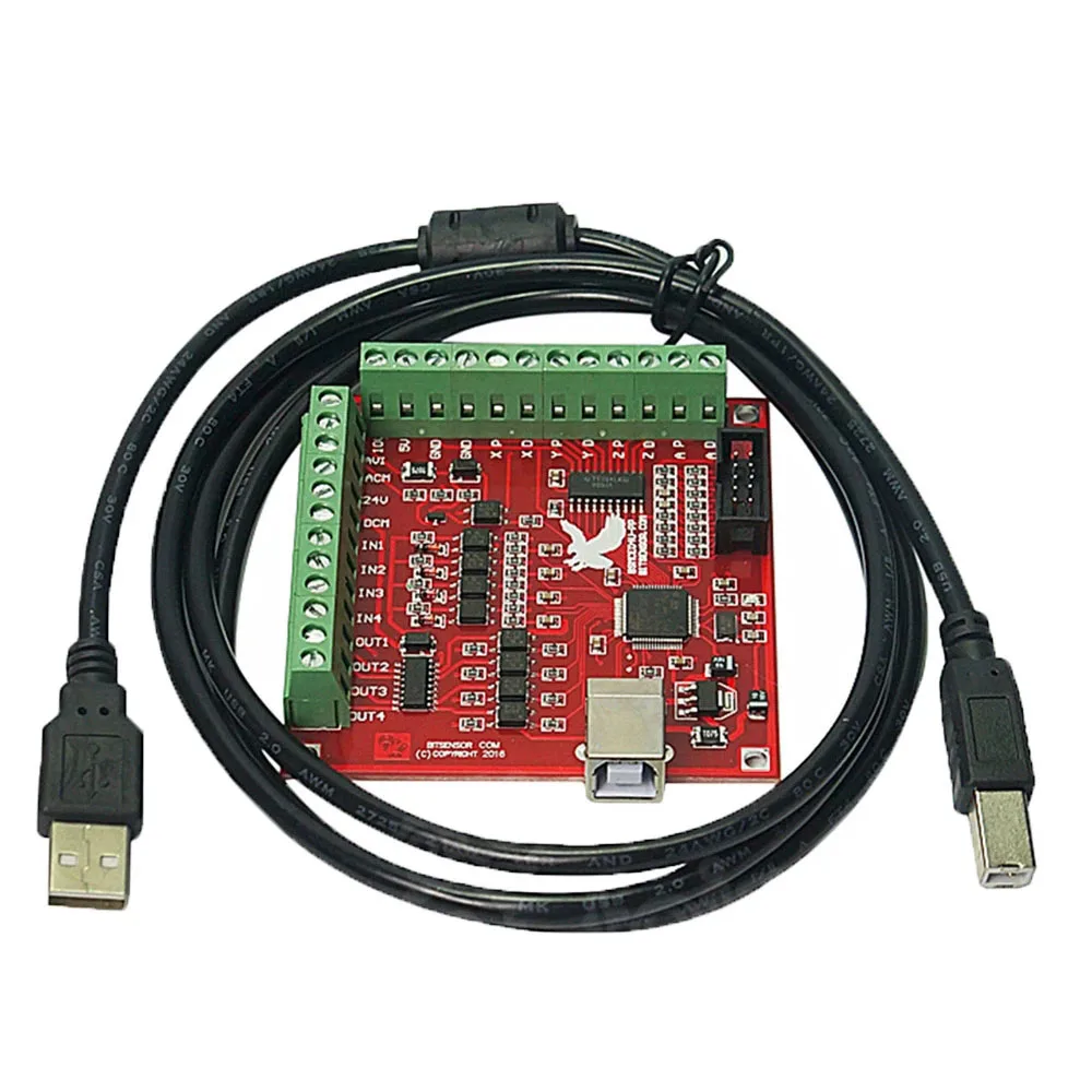 Лидер продаж! Комплект системы управления с ЧПУ 1 красная коммутационная Плата USB