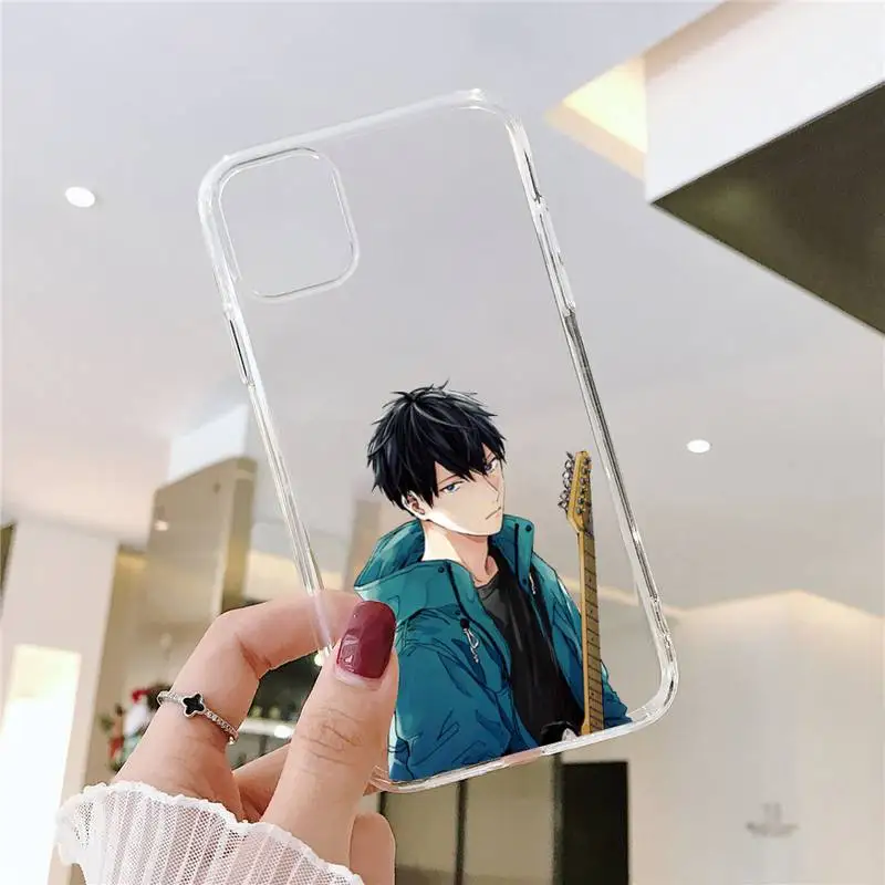

Given Anime Phone Case Transparent Clear for iPhone 11 12 mini pro XS MAX 8 7 6 6S Plus X 5S SE XR 2020