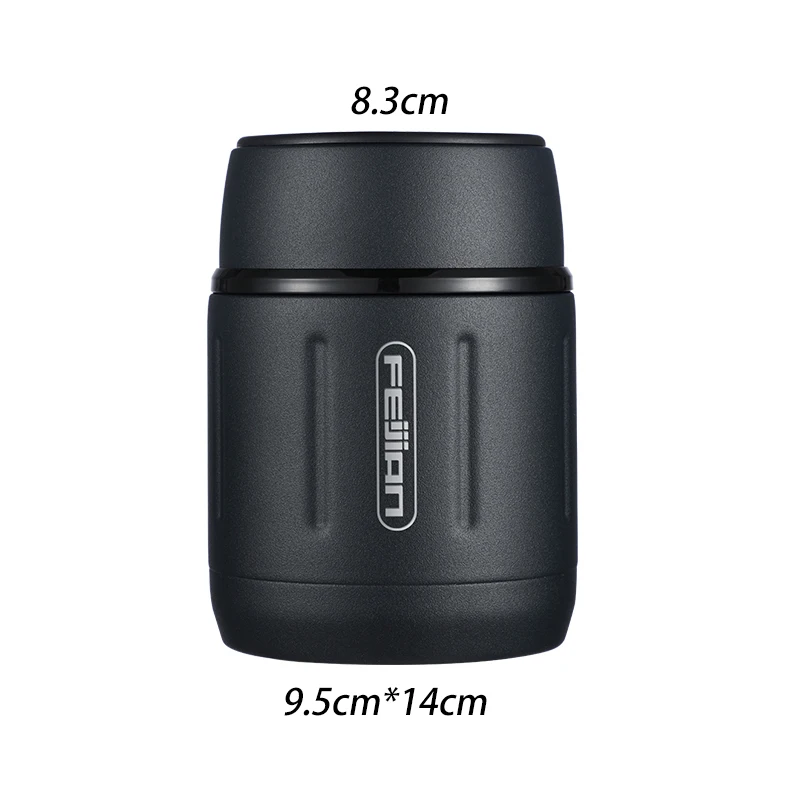 Пищевой термос FEIJIAN пищевая банка портативный изолированный Ланч бокс 500 мл