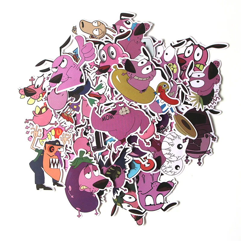 

FD0500 37PCS Dog Hero Car Sticker Luggage Computer Guitar Motorcycle Helmet Sticker