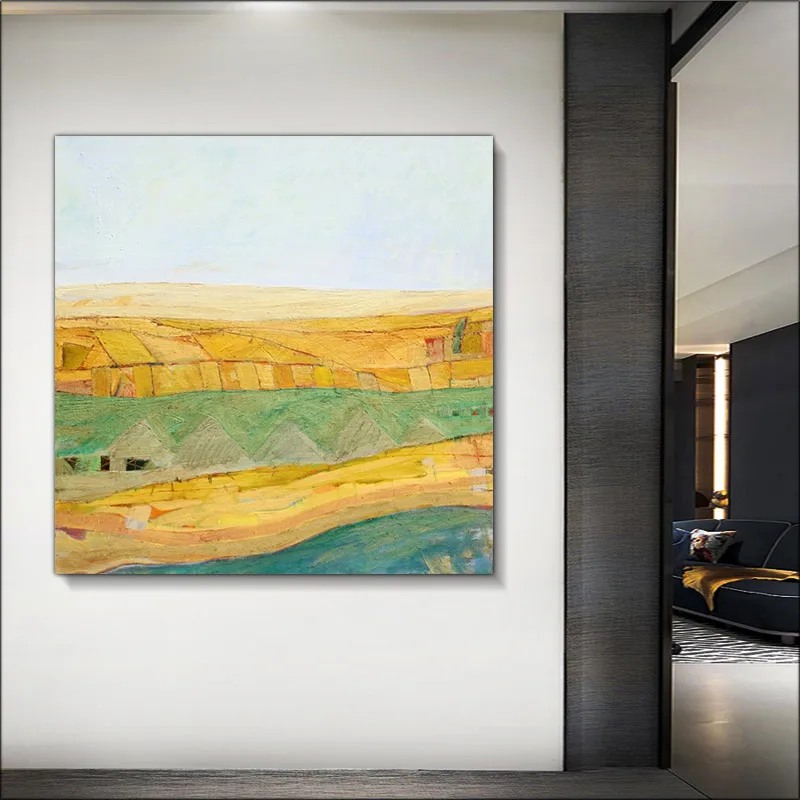 

Modern Mountain Landscape Painting, Watercolor Effect Poster, Abstract Painting, Landscape Canvas Painting, Printing Murals, Clu