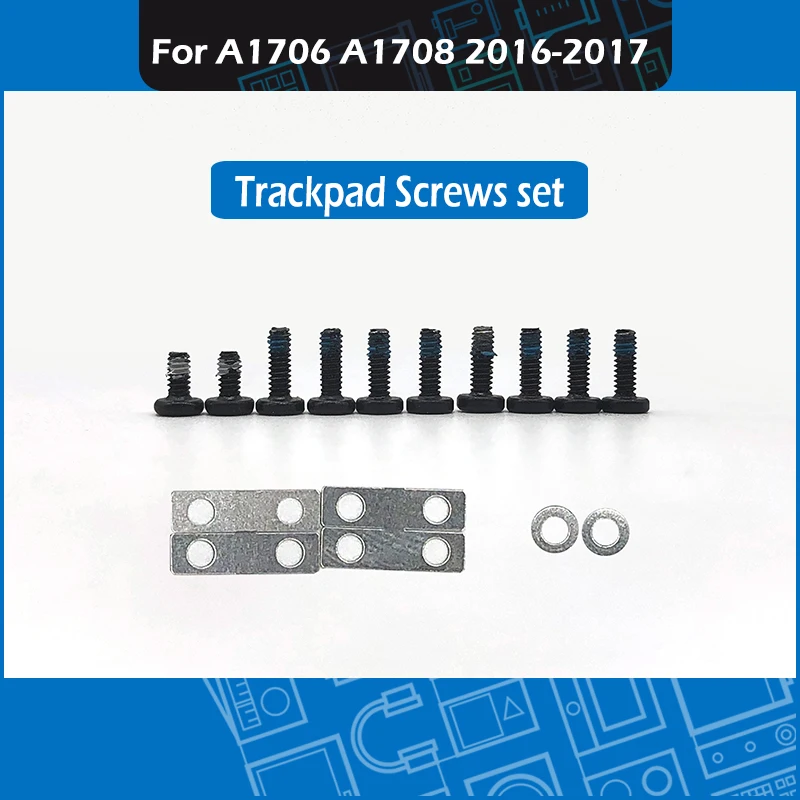 

Laptop A1706 A1708 Touchpad screw set For Macbook Pro Retina 13" A1706 A1708 Trackpad screws Replacement 2016 2017