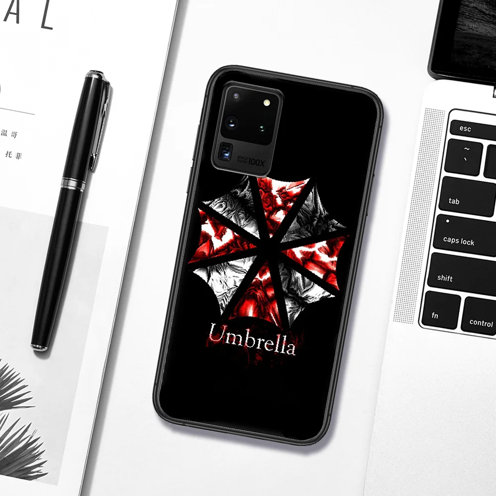 

Residents Movie Evils Phone Case For Samsung Galaxy S 6 7 8 9 10 E 20 UITRA FE 21 Edge Note 8 9 10 Plus black Cell Tpu Funda