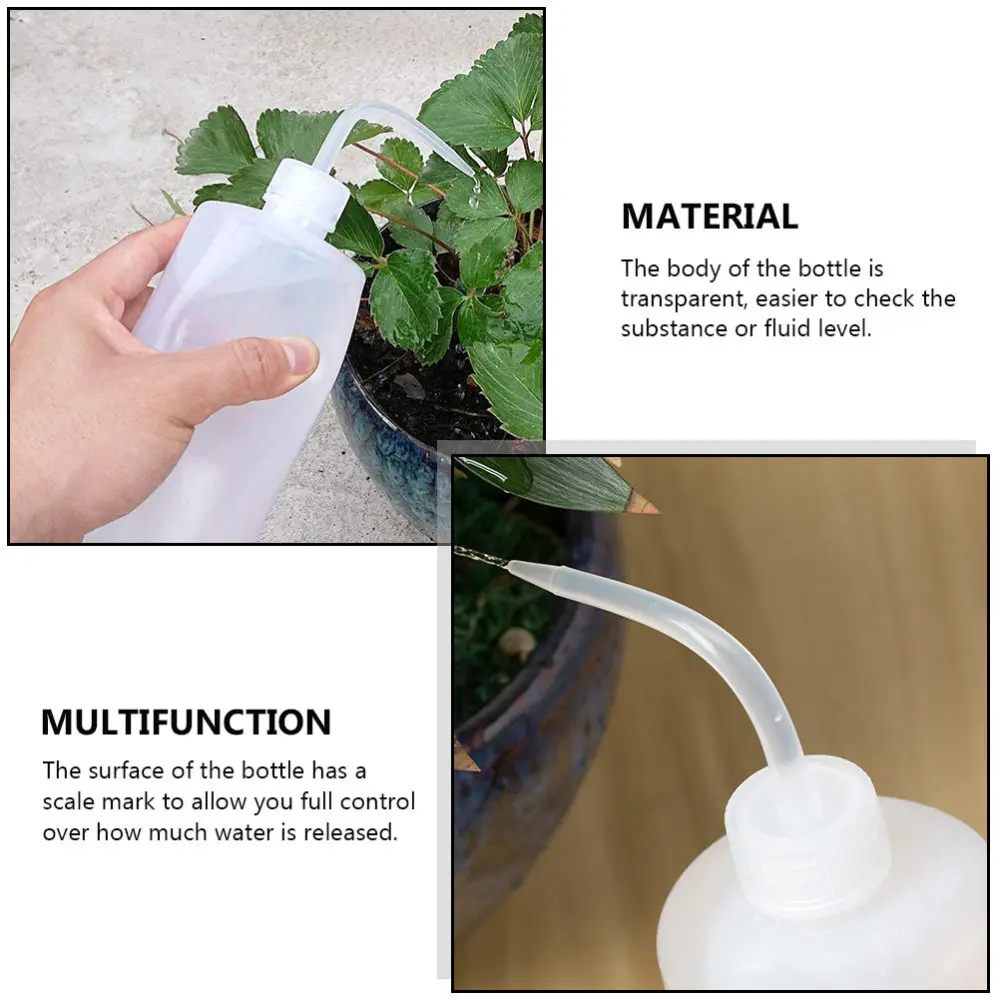 

6pcs 250ML 500ML Watering Bottle Succulent Squeeze Bottle Gardening Tool