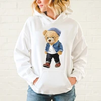 autumn winter harajuku hoodie sweatshirt fashion teddy bear korean version of large size men and women hoodie shirt s 5xl