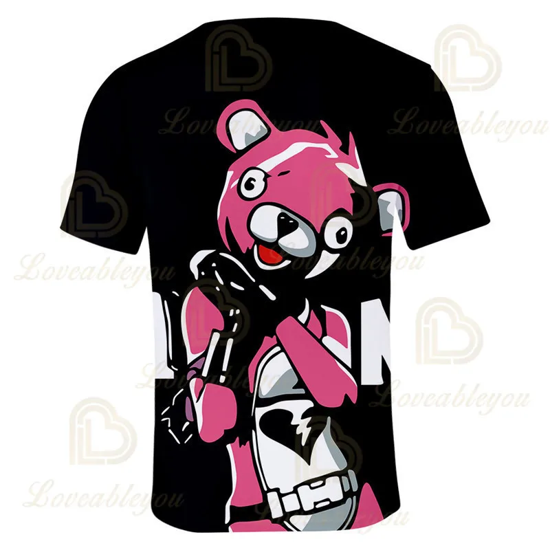 Футболка женская с 3D-принтом Черный Медведь |