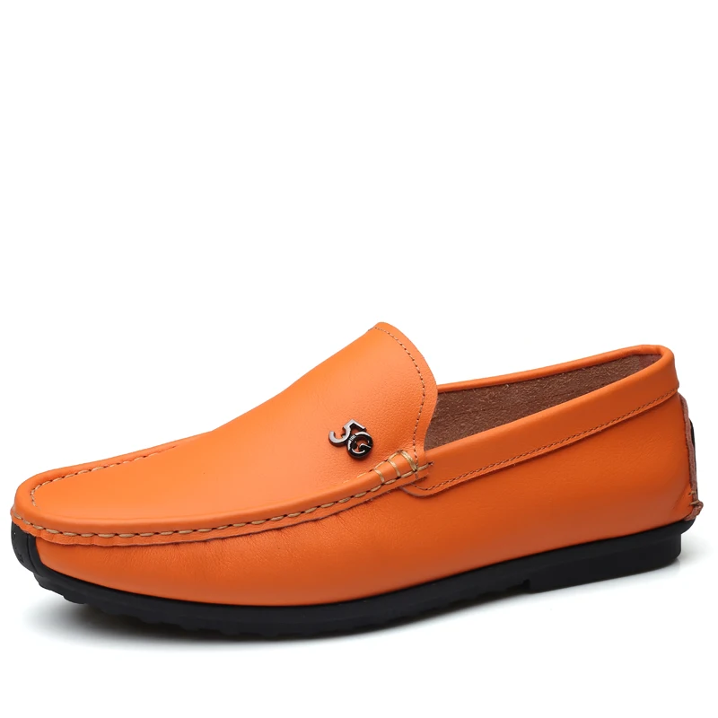 

AIYUQI Shoes Men Genuine Leather Soft Sole Breathable Casual Men Loafer Shoes Trend Peas Shoes Men Male Footwear
