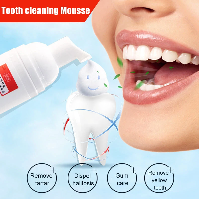 

Toothpaste Foam Deep Cleaning Teeth Whitening Toothpaste Liquid Mouth Wash Water J9