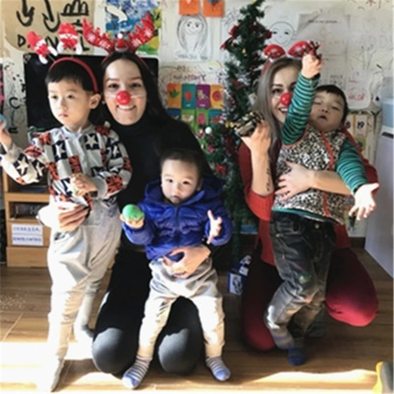 

Bright Red Nose Clown Nose Festival Dress Up Light Up Toy Led Kids Toys Red Nose Day