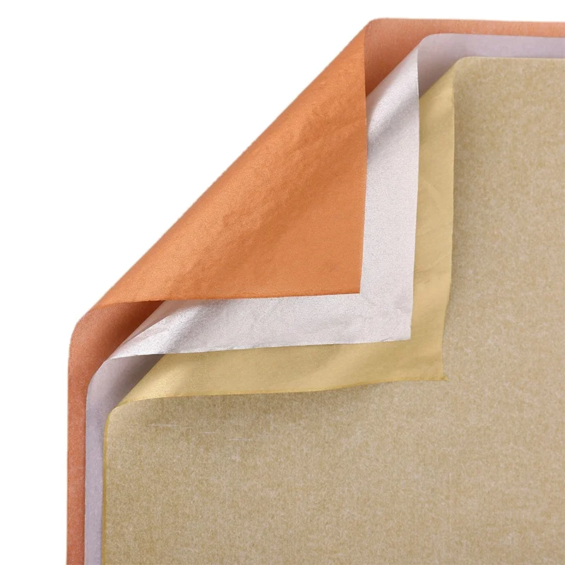 

20pcs Tissue Paper 70*50CM Rose Gold Craft Paper Floral Wrapping Scrapbooking Paper Gift Decorative Paper Home Decoration Party