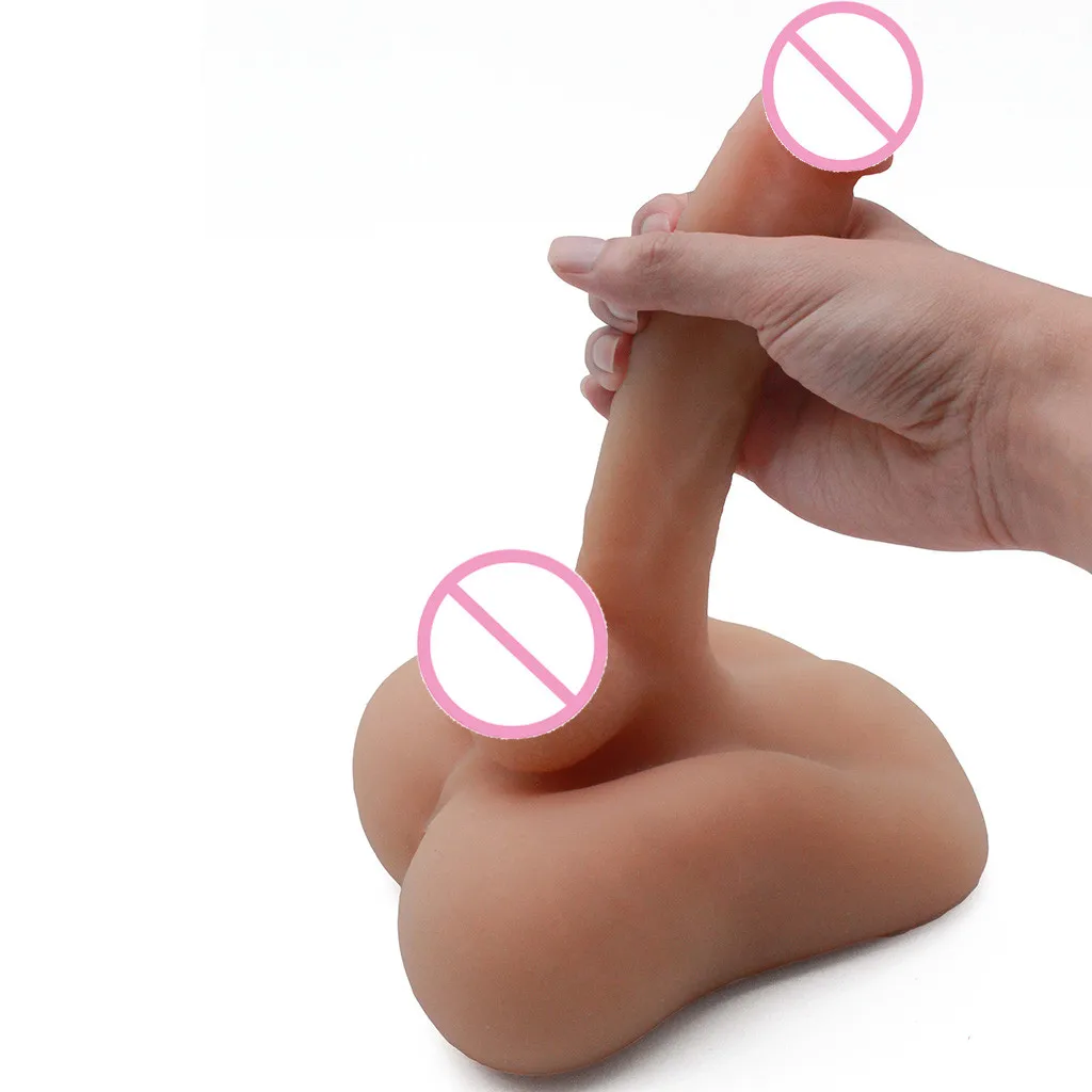 1 x Водонепроницаемый Реалистический Пенис реалистичный Мужской Полностью