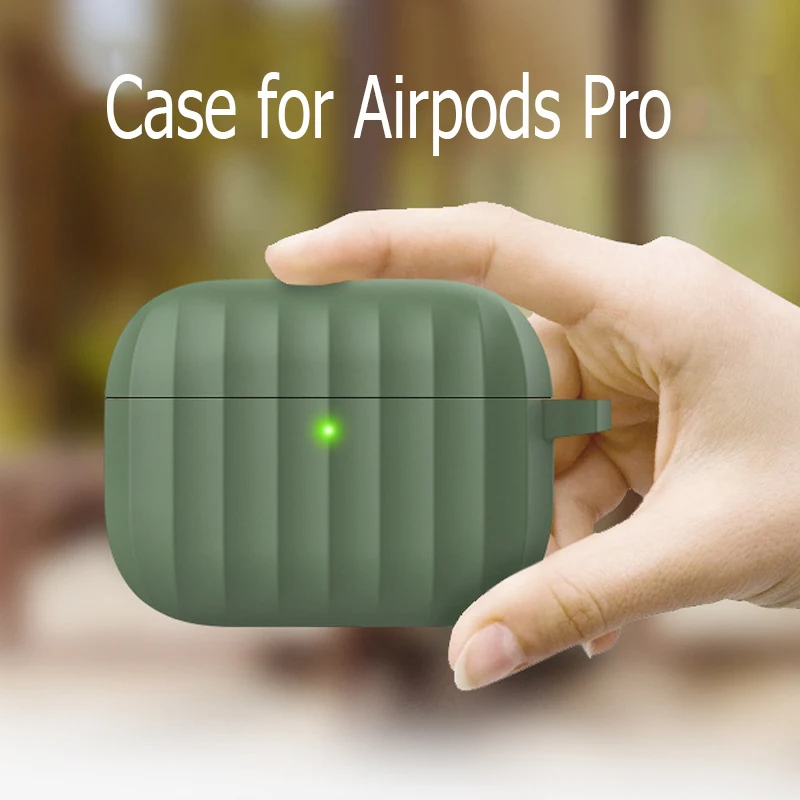 Чехол для Airpods Pro 2019 чехол беспроводного телефона Защитный Мягкий силиконовый Apple