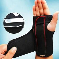 wrist hand brace support carpal tunnel splint arthritis sprain stabilizer straps wristband with steel sports wrap protector