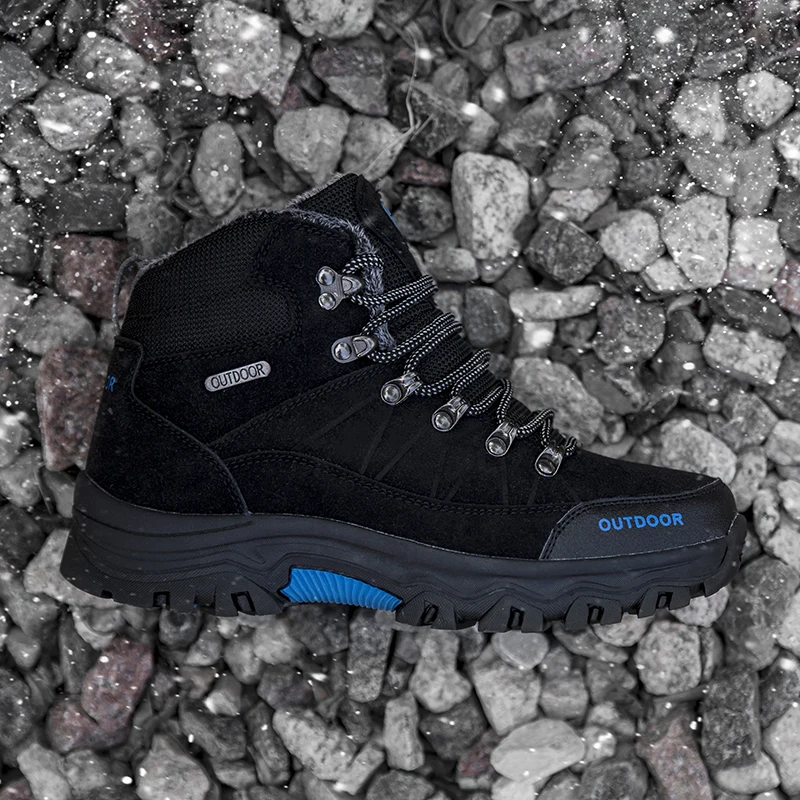 Outdoor Hunting Tourism Mountain Shoes Durable Waterproof Winter Sneaker Tactical Boots Military For Men High Top trail Footwear