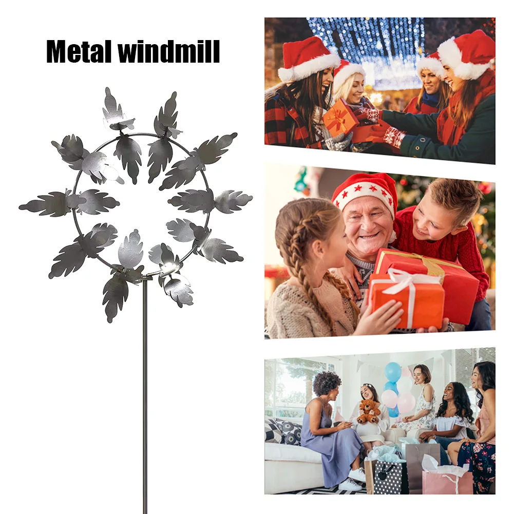 

Unique Landscaping Windmill Rotating High Temperature Resistant Wind Spinner Outdoor Garden Lawn Decoration