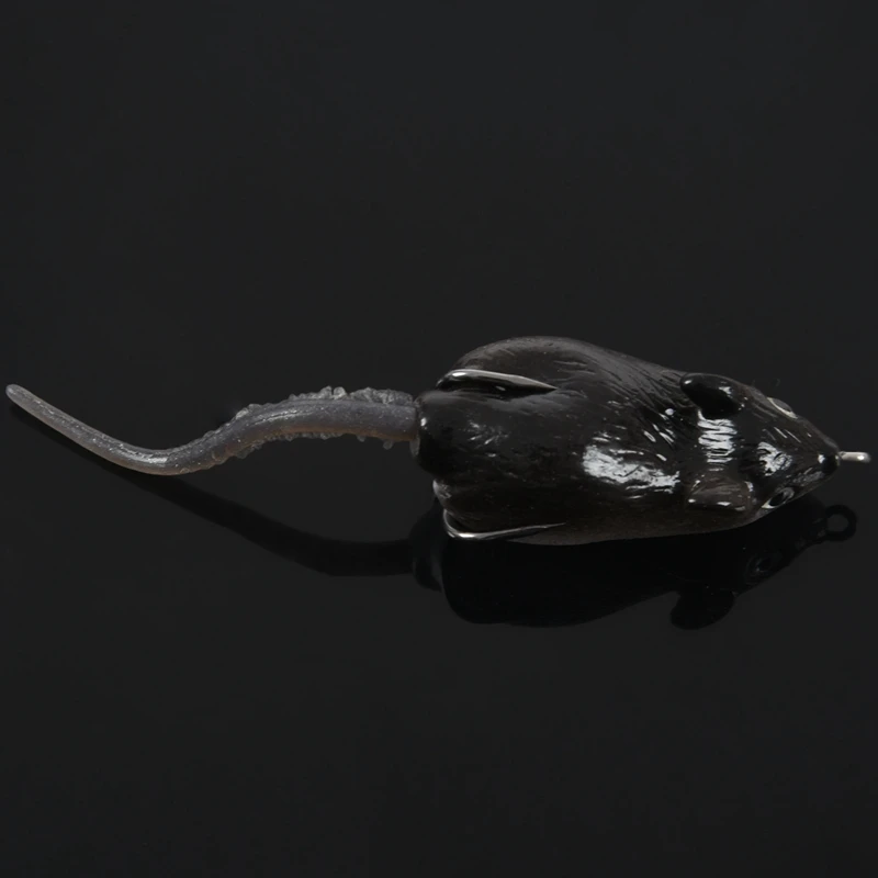 Резиновая мягкая мышь рыболовные приманки Улучшенная приманка для воды