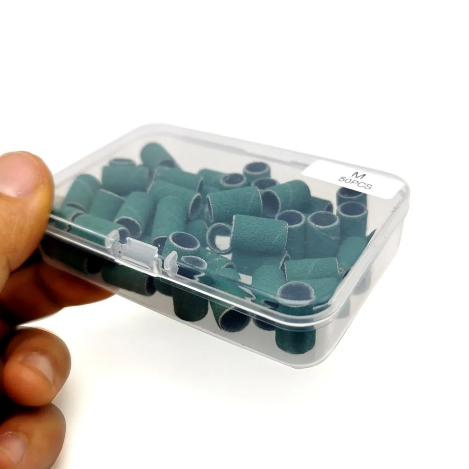 50 шт. зеленые шлифовальные ленты без оправки