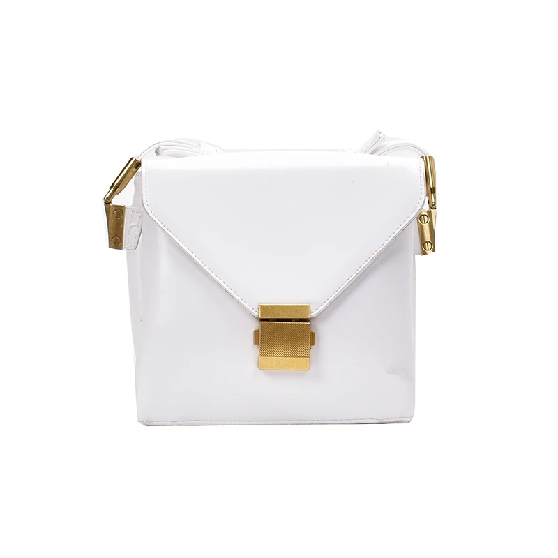 

Elegant Female Square Crossbody bag 2020 Fashion New High-quality Leather Women's Designer Handbag Lock Shoulder Messenger Bag