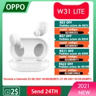 Беспроводные наушники OPPO Enco W31 Lite W11, TWS, Bluetooth 5,0, бас, IP55, водонепроницаемость, для Reno 4 Pro 3